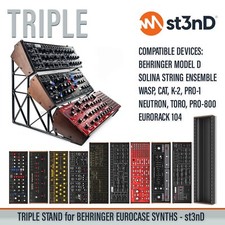 TRIPLE SUPPORT pour synthés