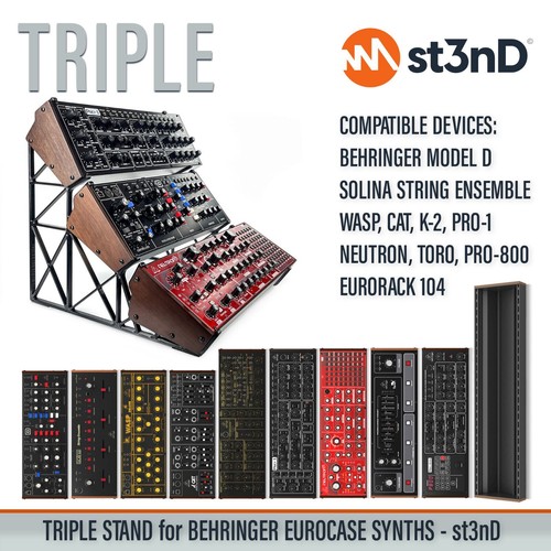Triple support pour synthés - support,