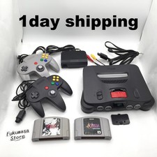 Console Nintendo 64 Manette Noire avec Pack d'Extension Zelda N64 Testée Japon