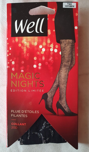 Collants noir taille 4 - noir, 3/4