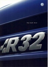 Catalogue Brochure VW Golf R32