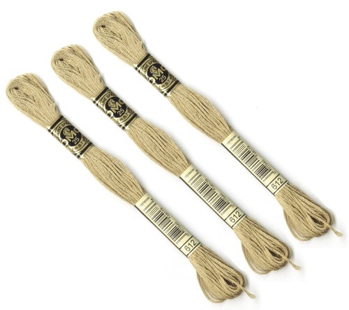 Dmc 612 lot échevettes - lot, fils