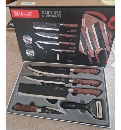 Coffret couteaux pieces neuf - couteaux, 6