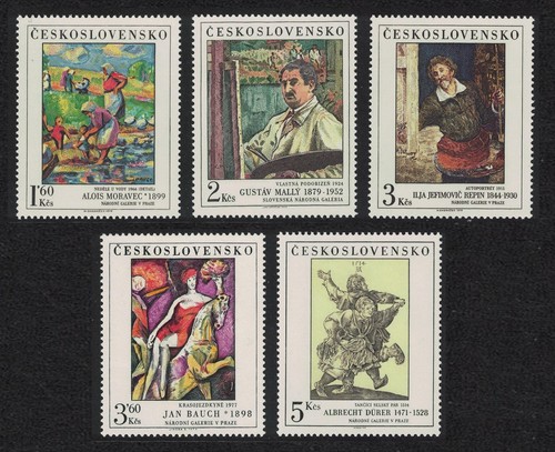 Czechoslovakia art paintings - czechoslovakia,