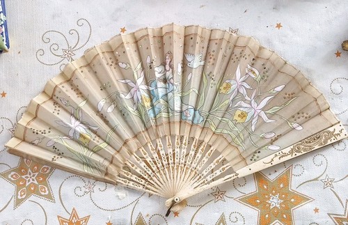 Eventail ancien art nouveau - ancien,