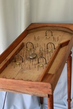 Flipper jouet ancien en bois pliable des années 40/50