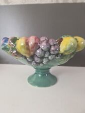 Coupe à fruits en céramique peint à la main