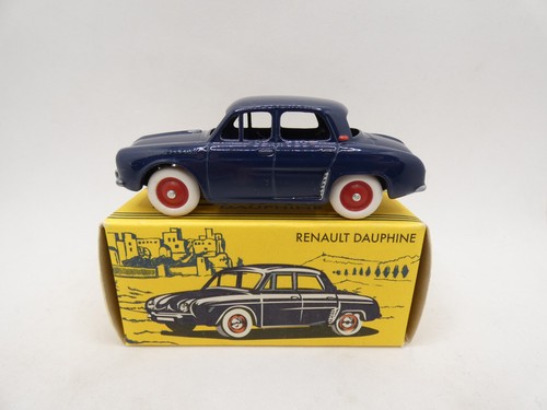 Renault dauphine 01 bleue - dauphine,