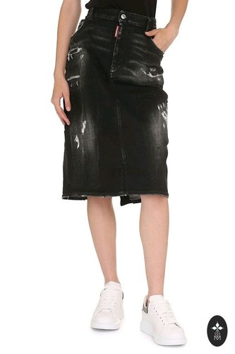 Dsquared2 denim skirt it44 - denim,