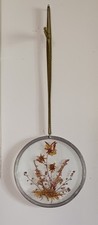 Suspension  vitrail fleurs