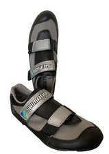 Chaussures Cyclisme Shimano+Cales Pédale Triathlon Bike Cycling/ Noir Argent 42