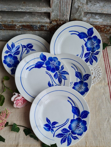 Anciennes petites assiettes - 5,
