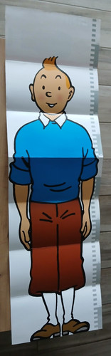 Hergé livre toise - livre, grand