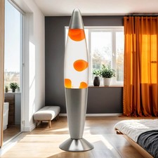 Lampe À Lave Rétro TIMMY De Table Avec Ampoule Décorative Magma