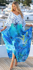 Signature silk Kaftan Victoria