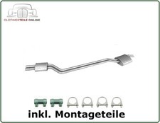 Silencieux pour Mercedes W123