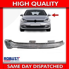 WING MIRROR INDICATOR LIGHT REPEATER LENSE LEFT SIDE FOR VW GOLF MK7 5G0857537