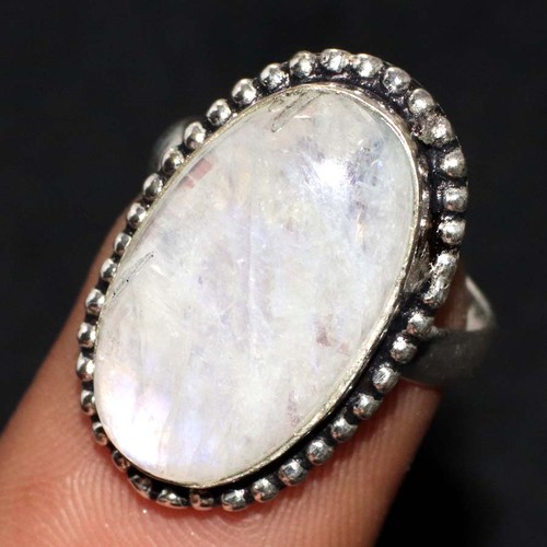Bague pierre lune - pierre,