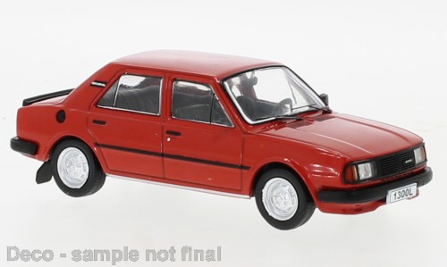 Skoda 130 1988 rouge - l,