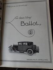BALLOT 2 litres + FIAT 519-26