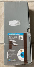 Mitigeur De Lavabo Neuf KEVON  Chic Coloris Chocolat Chromé Pour Salle De Bain
