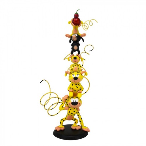 Figurine résine marsupilami - figurine,