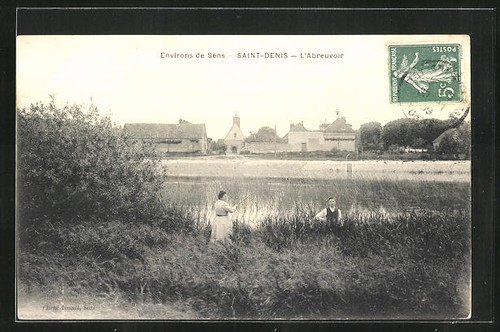 Cpa saint denis lès - cpa, saint-denis-lès-sens