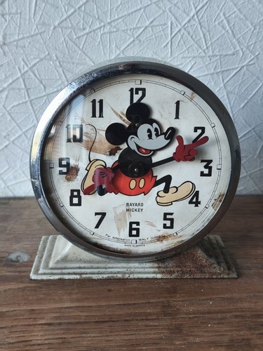 Réveil bayard mickey ancien - réveil,
