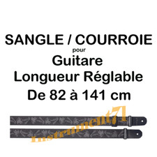 Sangle guitare nylon - sangle, tisse