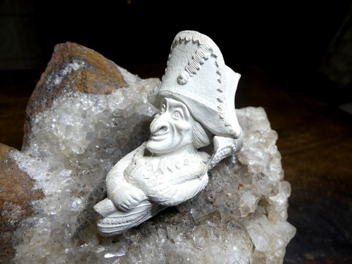 Pipe terre cuite de - , en
