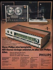 Philips HiFi RH 720 N 4510 - Advertising Advertisement Original Advertising 1973