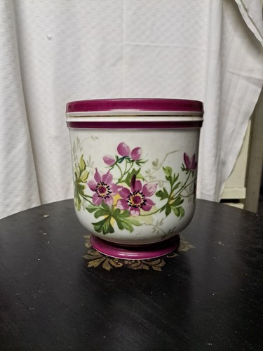Cache pot porcelaine limoges - pot,