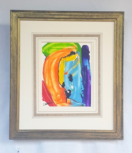 Toile tableau abstraction - toile,