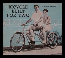 Tandem Bicycle Built from old bikes 1963 How-To build PLANS