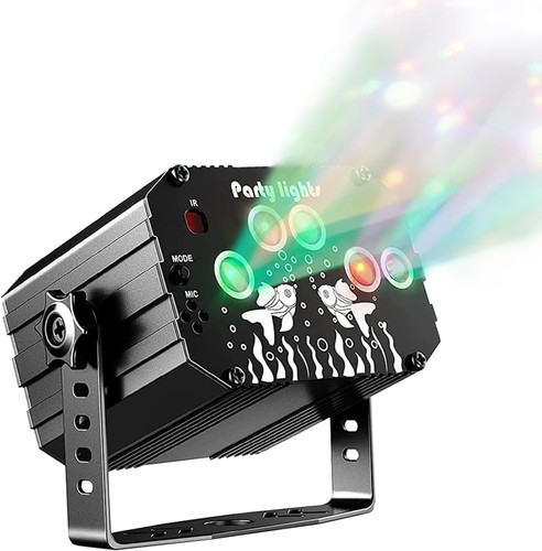 Lumières disco rvb activées - lumières,