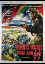 affiche du film DIABLES ROUGES FACE AUX SS (LES) 120x160 cm