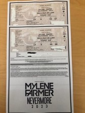 2 places concert Mylène Farmer Velodrome 8/07/2023