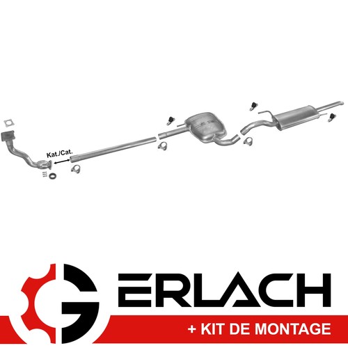 Echappement silencieux pour - , vw