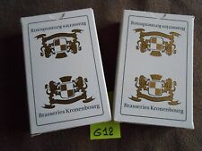 ♣️ Ancien jeu de cartes :  2 jeux de 54 cartes KRONENBOURG
