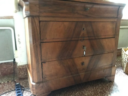 Commode louis philippe plateau - commode,