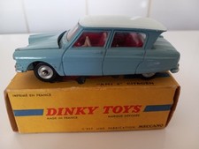 DINKY TOYS BOITE D'ORIGINE AMI 6 CITROEN N° 557 + VOITURE MADE IN FRANCE MECCANO