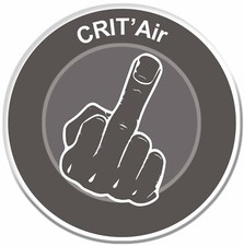 STICKER FUCK VIGNETTE CRIT AIR