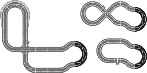 Scalextric racing curves - scalextric,