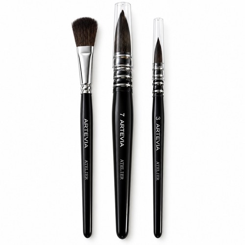 Lot pinceaux aquarelle - pinceaux,