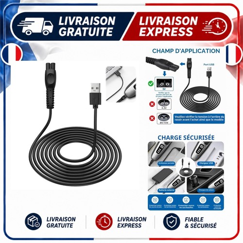 Câble usb pour chargeur - 5v,