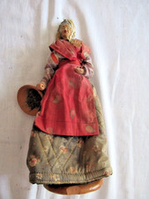 OLD SANTON woman with charcoal sign FERRIOT