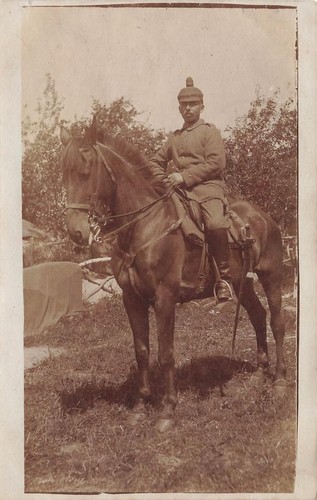 Carte postale photo soldat