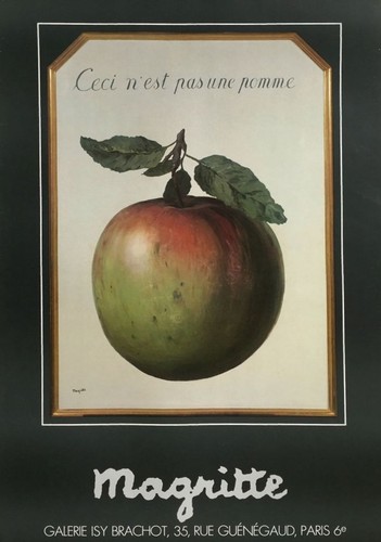 René MAGRITTE affiche Isy