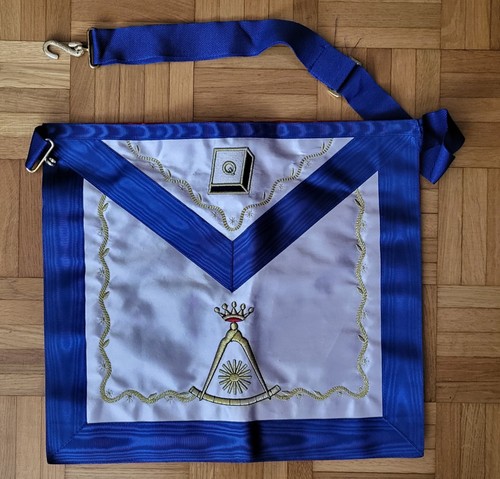 Tablier maçonnique grand élu - maçonnique,
