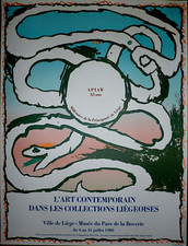 Pierre Alechinsky affiche